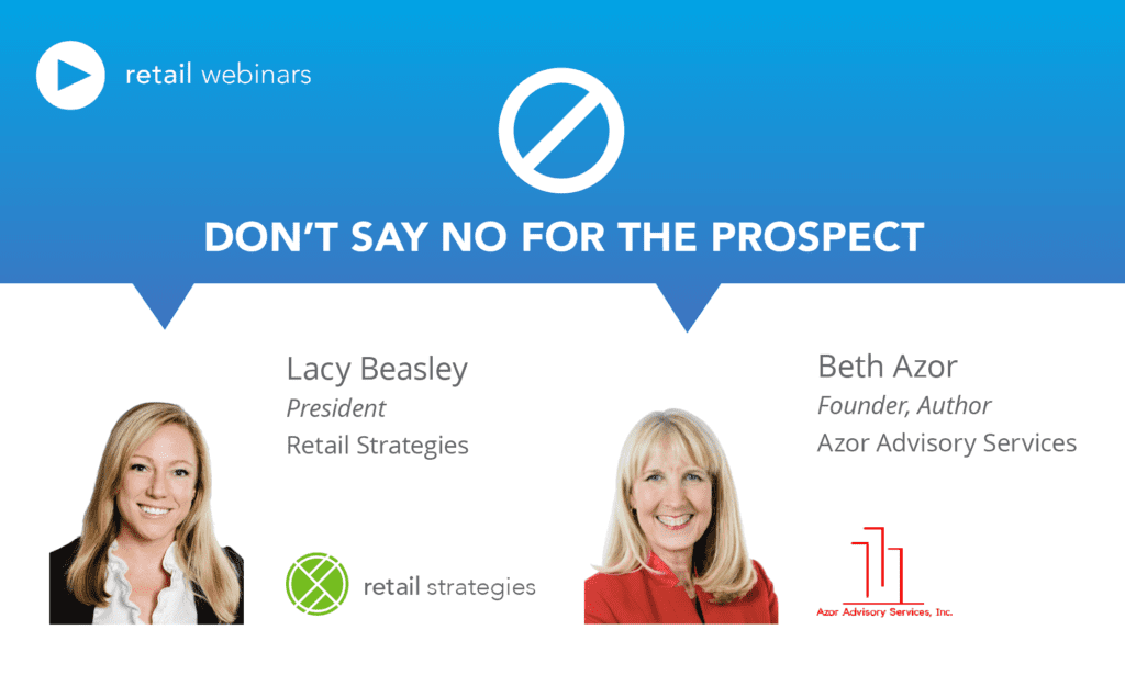 Beth Azor and Lacy Beasley- Retail Webinar