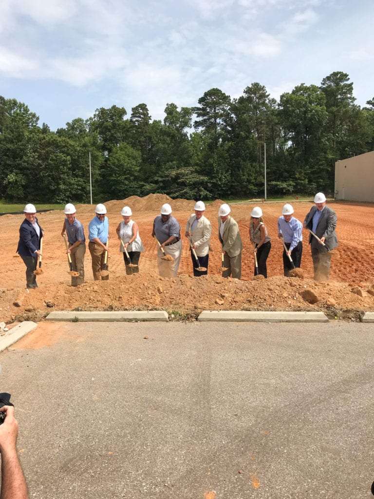 five below ground breaking