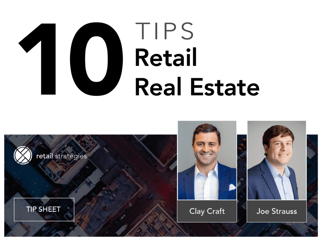 10 tips for retail real estate by retail strategeis