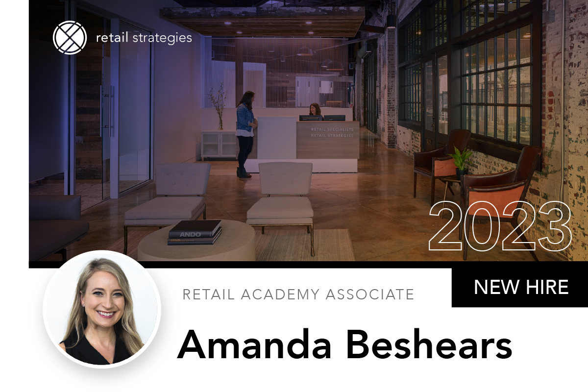 Amanda Beshears Returns to Retail Strategies - Retail Strategies