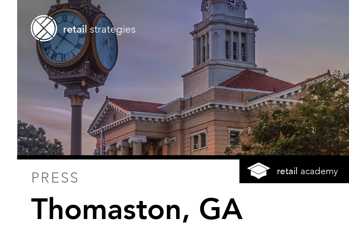 Thomaston, Leaders to Attend Retail Academy Retail Strategies