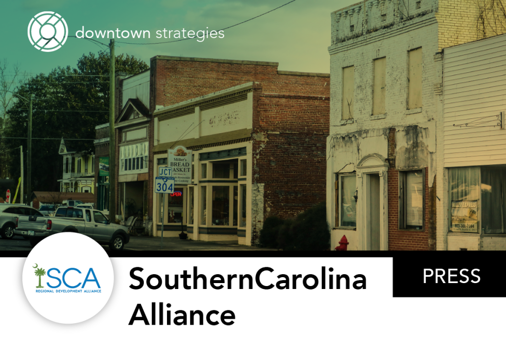 SouthernCarolina Alliance partners with Retail Strategies/Downtown Strategies