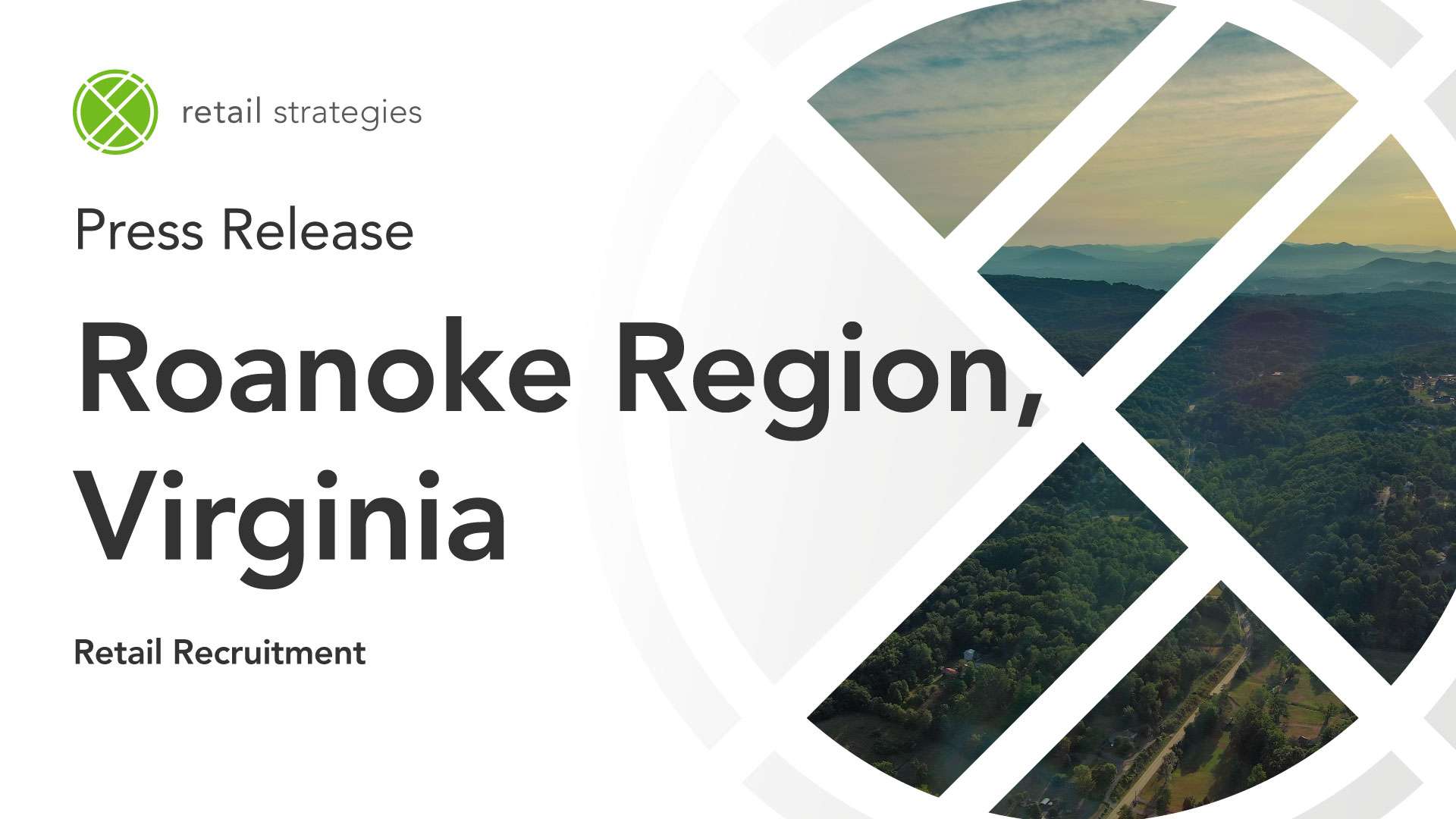 Roanoke Region Aerial View