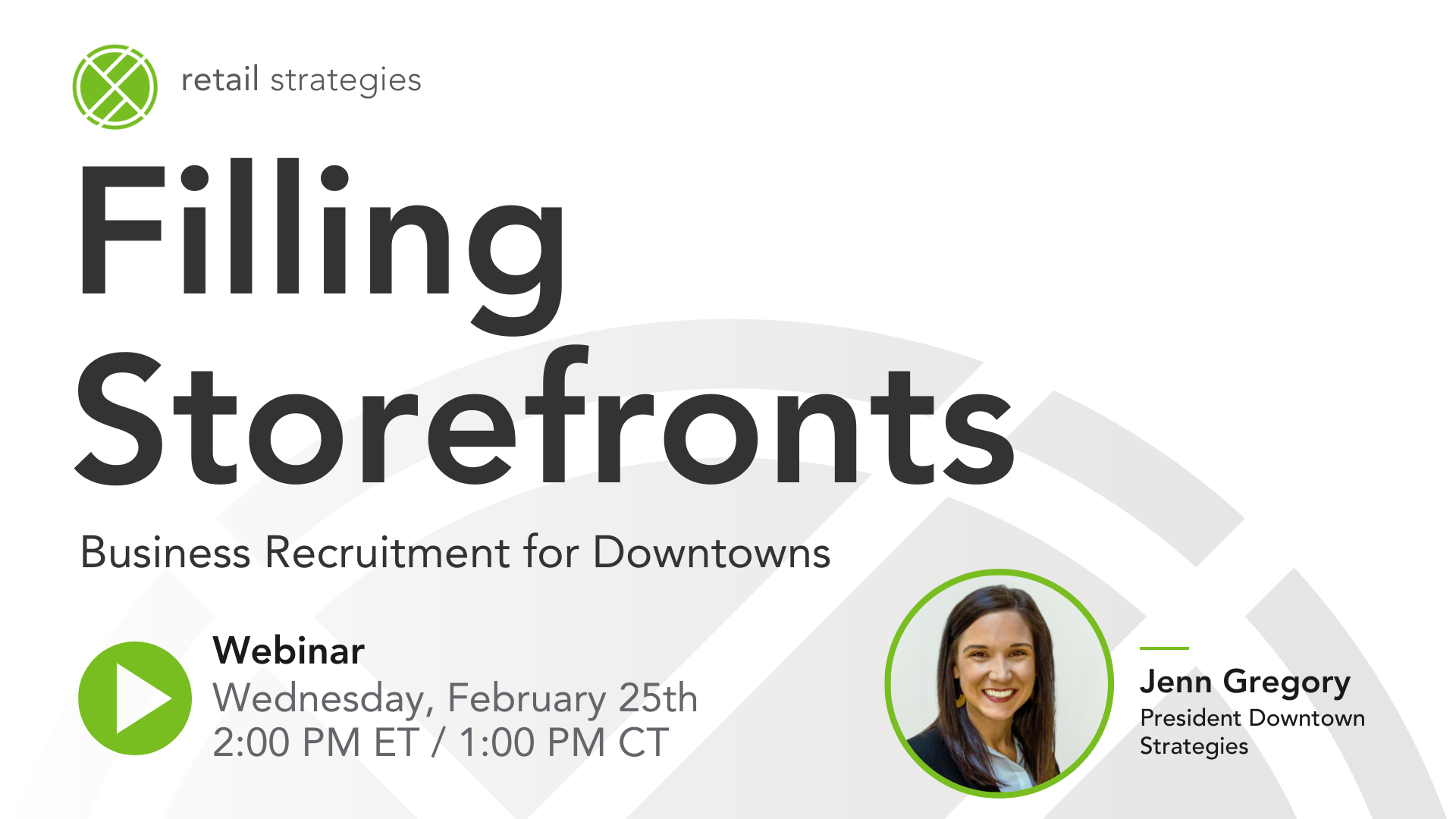 Filling Storefronts: Business Recruitment for Downtowns